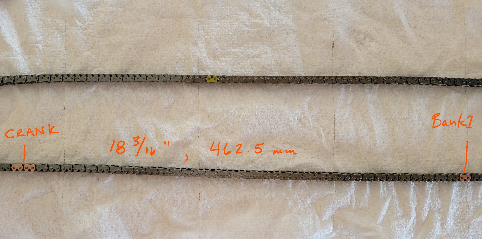 V6 Chain link count no markings Ford Truck Enthusiasts Forums