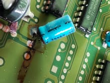 Im betting this capacitor is the culprit