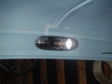 Dome light installed