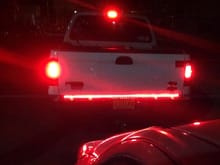LED rear lights and the lights trip is from  street glow