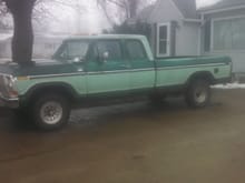 '79 F250 Lariat as it sets today on 265/66-16 nittos