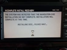 Trying to Install-Nav DVD