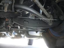 control arm and tie rod