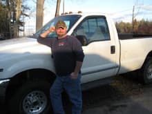 A man and his new truck
