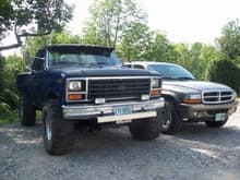 My Ford towers over my Durango