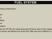 Fuel System Description