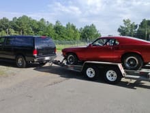Helping a friend with his 69 Fastback