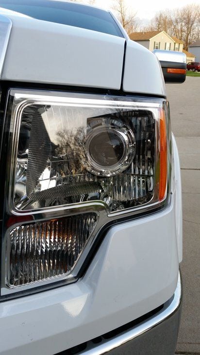 Lights - 2009-2014 F150 Retrofit Headlights - Used - 2009 to 2014 Ford F-150 - Minot, ND 58704, United States