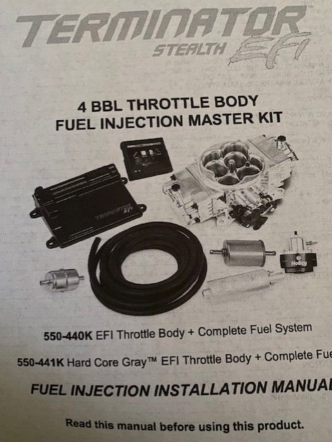 Engine - Intake/Fuel - EFI Holly Stealth Terminator 950 cfm - Used - 0  All Models - San Jose, CA 95139, United States