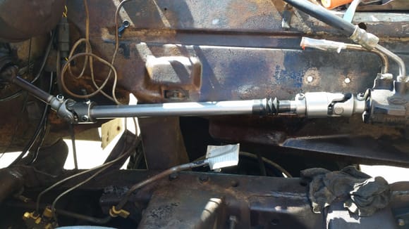 After... Great steering shaft...  Thxs again for the help on the steering shaft!