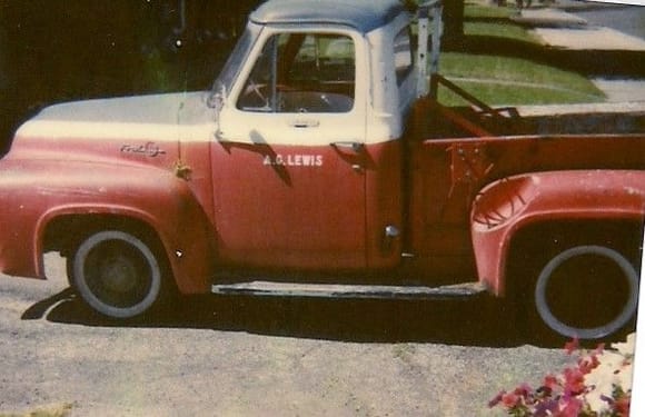 My grandfather's work truck.