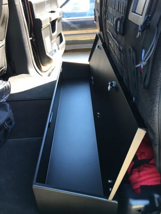 ESP under-seat storage