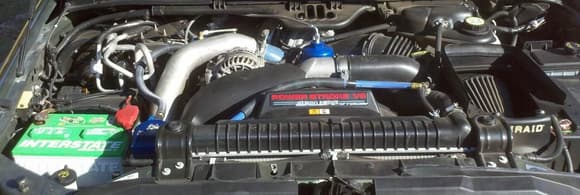 6.0 PSD With NUC Motorsports (AMSOil) Oil By-pass filter system, Air Raid air filter