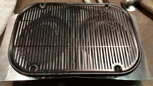 I wanted speakers up front, so I made a pair to fit under the grille.