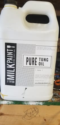 I used pure tung and mixed it myself.