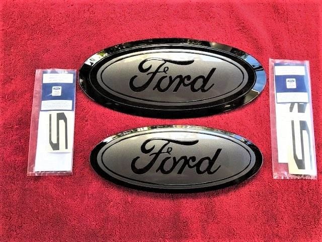 Exterior Body Parts - 2017 - 2019 F250 F350 Ford Super Duty Painted Emblems F-250 F-350 - Used - 2017 to 2021 Ford F-250 - Salinas, CA 93906, United States