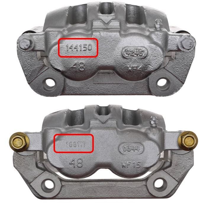 Rear caliper casting number Ford Truck Enthusiasts Forums