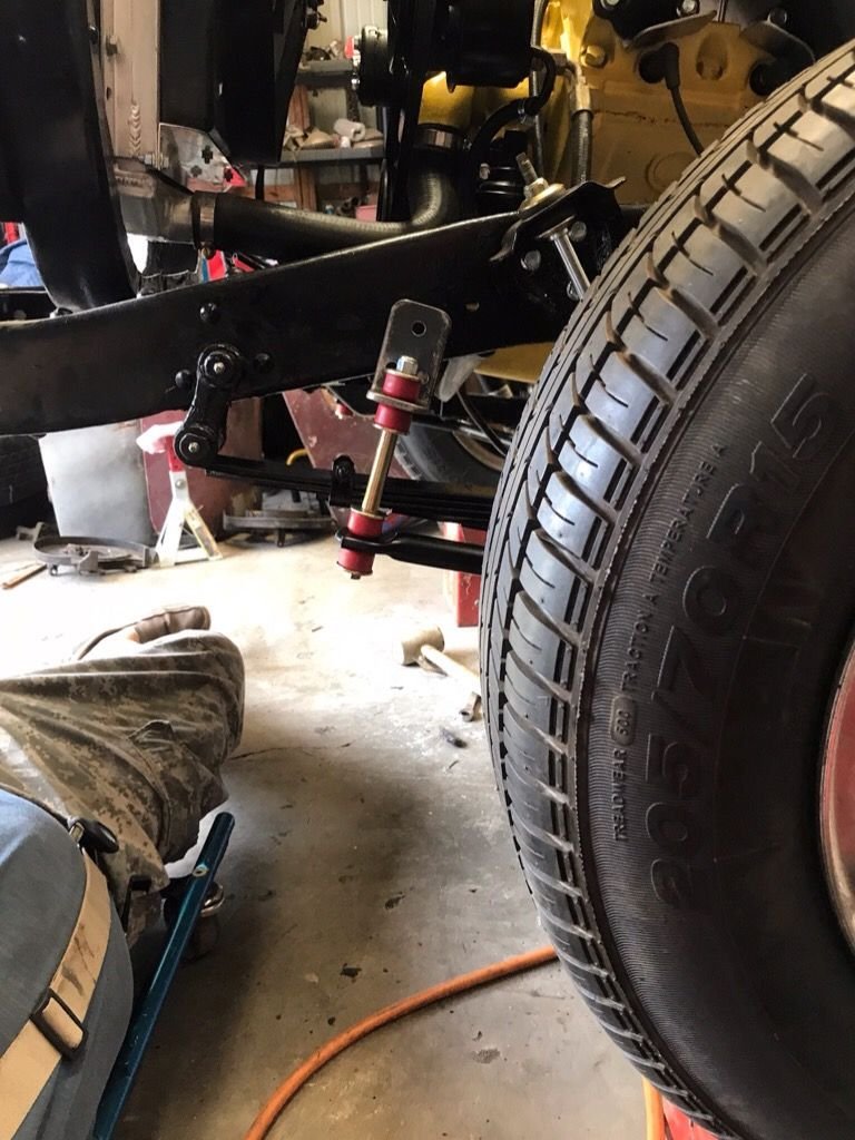 mid fifty ford f100 parts on Front Sway Bar On A Stock 56 F 100 Ford Truck Enthusiasts Forums