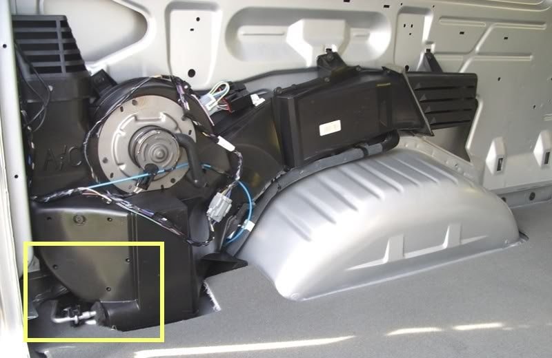 2010 E350 rear ac problems not the normal fix. Ford Truck