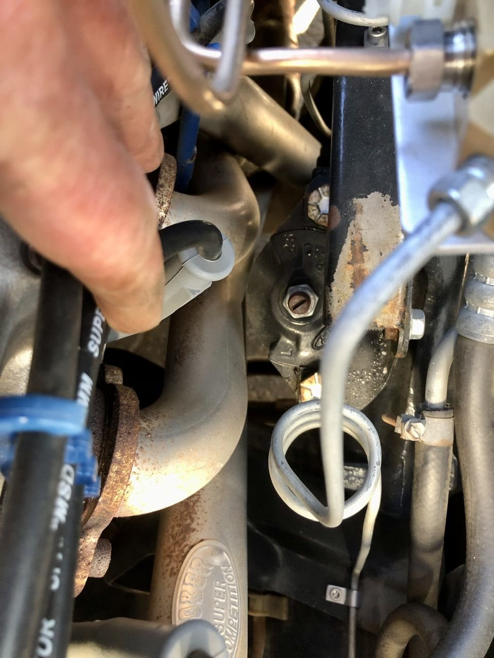 429 headers hitting the steering box Ford Truck Enthusiasts Forums