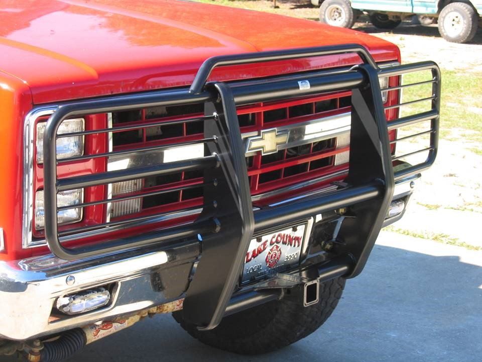 Grille and Brush Guards available for our Trucks Ford Truck