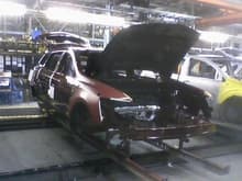 Your Lincoln MKT being assembled on the line at Oakville assembly in Ontario