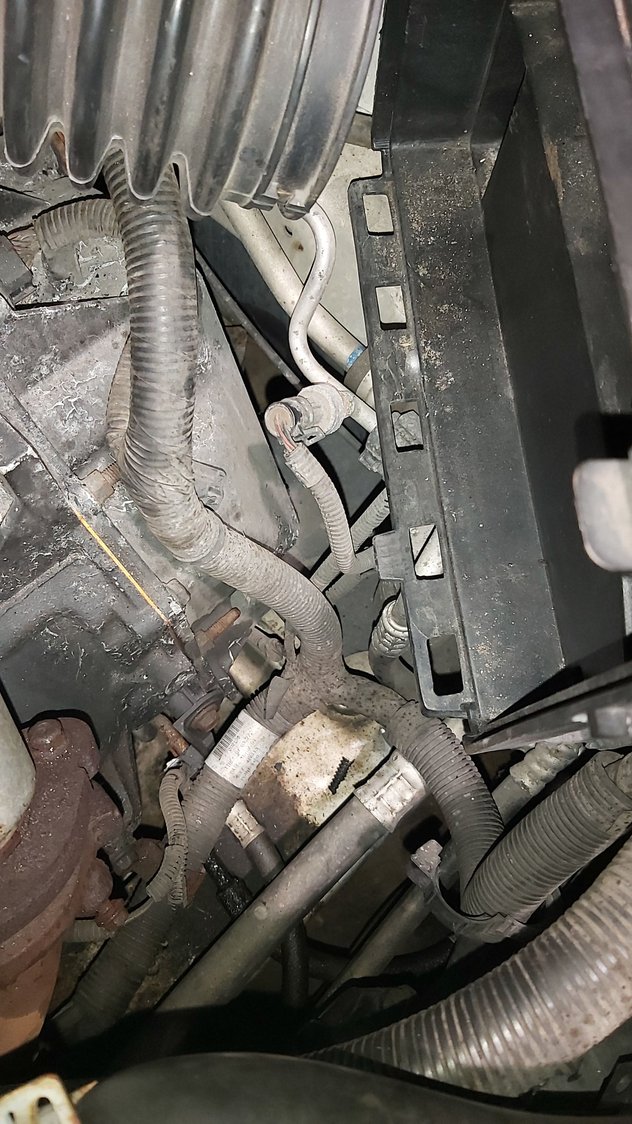 2005 Chevy Impala radiator cooling fan running continuously with DTC