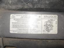 Fan shroud label