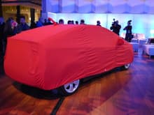 2010 Toyota Prius Covered Prior to the unveiling