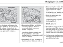 HCHII oil change   page 02 (from Owners Manual)