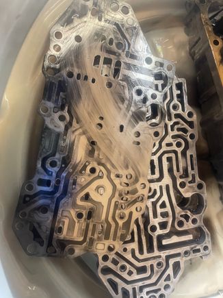 lots of swarf built up.