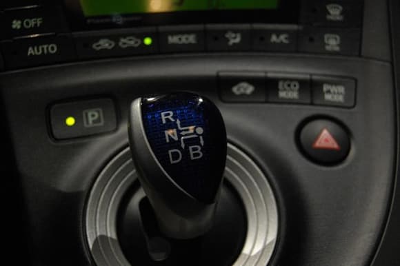 2010 Toyota Prius Shifter Close-up