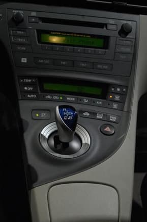 2010 Toyota Prius Center Stack with the standard stereo
