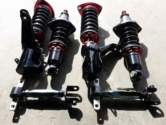 Adjustable coilovers