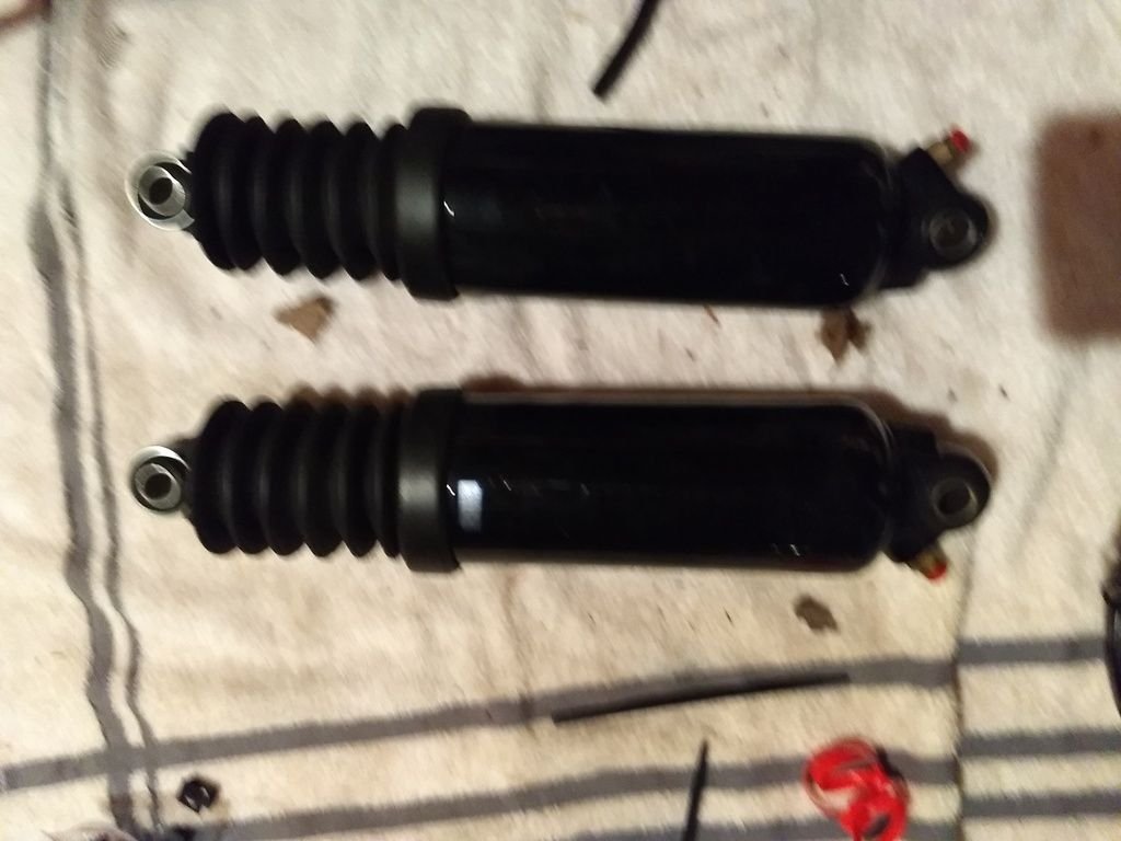 road king rear shocks