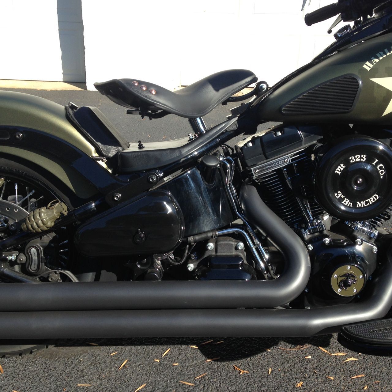 1925 tractor seat on a Slim? Page 3 Harley Davidson Forums