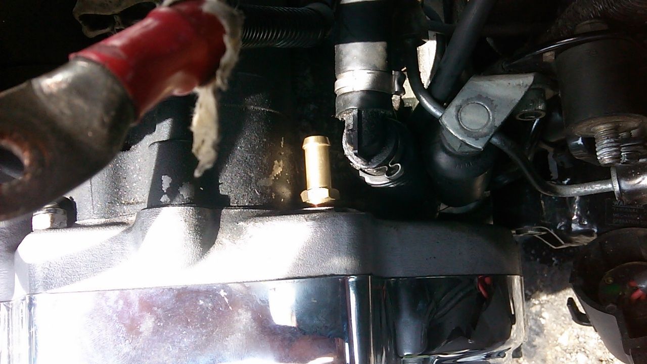 2000 Harley Sportster XL1200C spitting oil out of breather tube