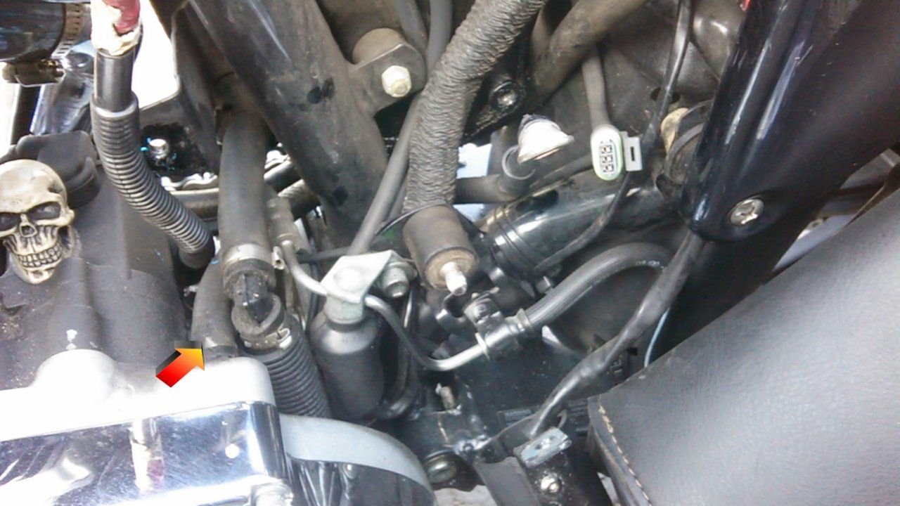 2000 Harley Sportster XL1200C spitting oil out of breather tube