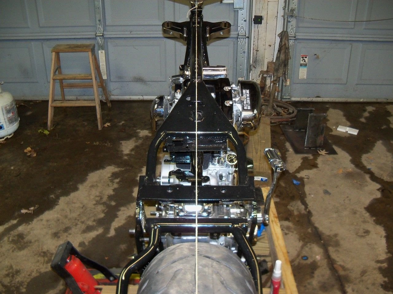 Rear wheel not centered Harley Davidson Forums