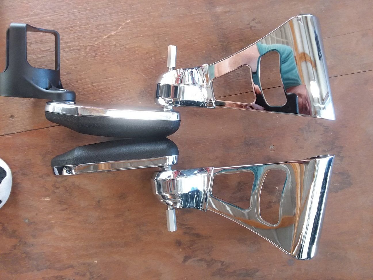 TriGlide Passenger Arm Rests Harley Davidson Forums