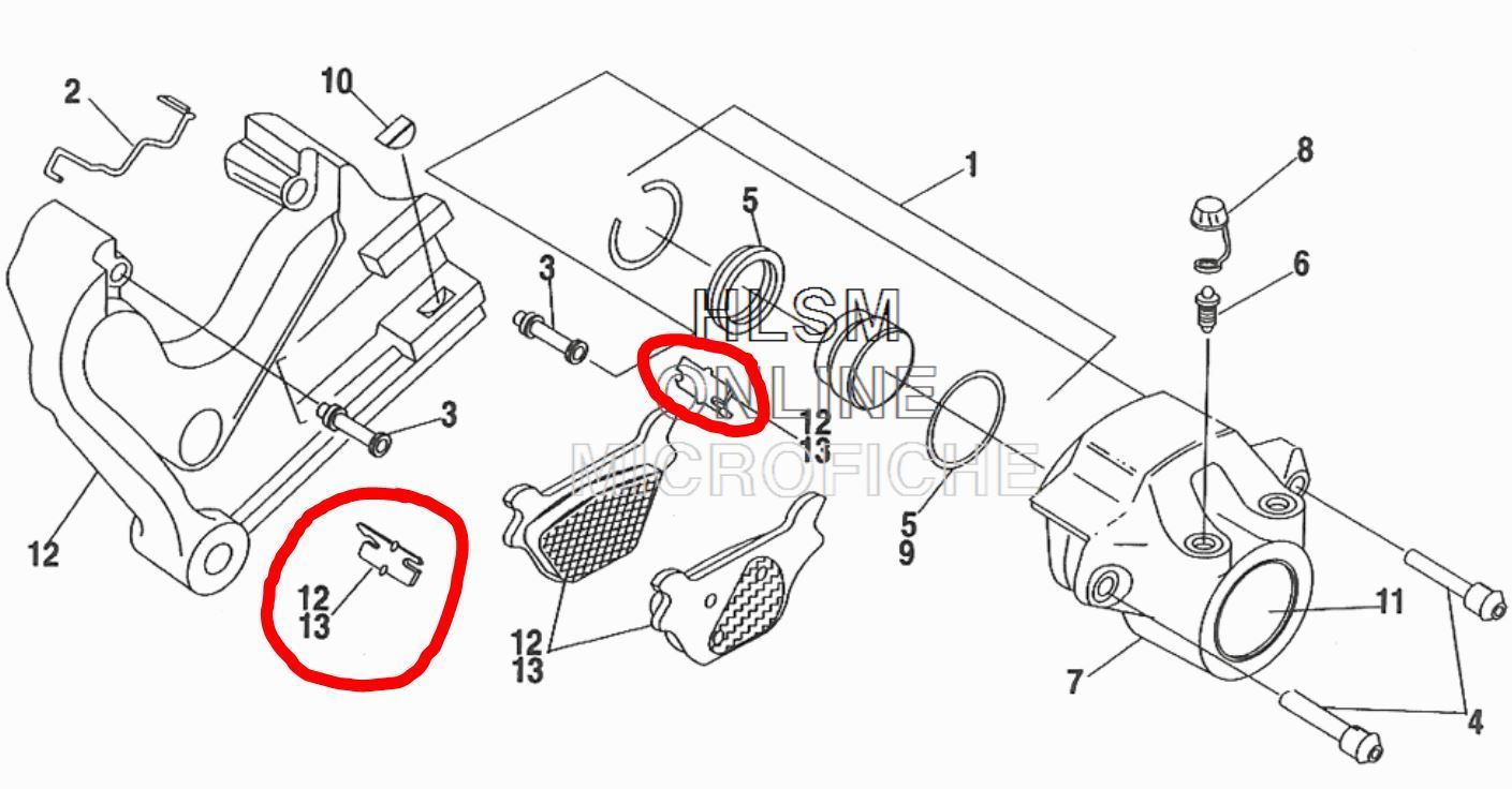 Brake pin grease Harley Davidson Forums
