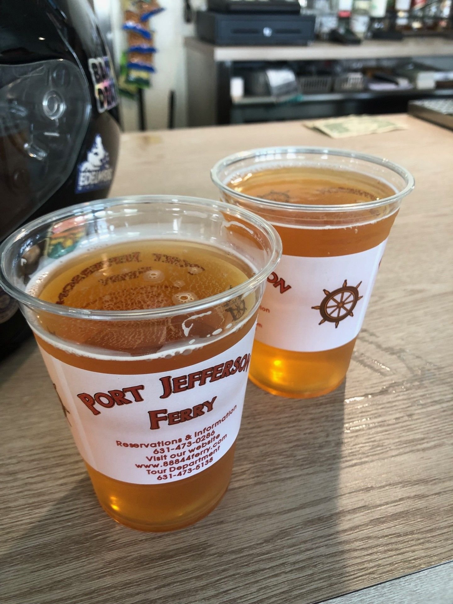 Hard earned libations