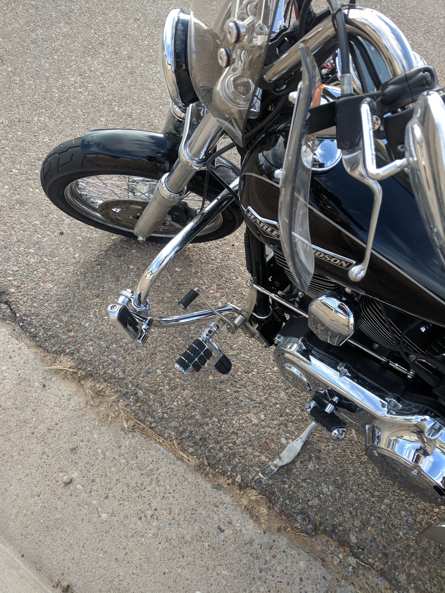 2005 Dyna Wide Glide Crash Bars Harley Davidson Forums