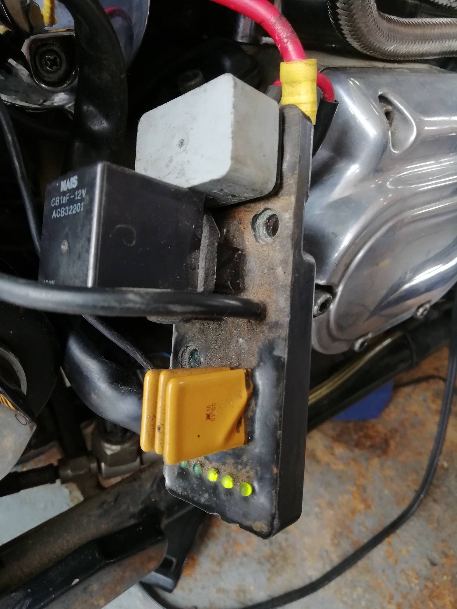 What is this starter relay mounted to - Harley Davidson Forums