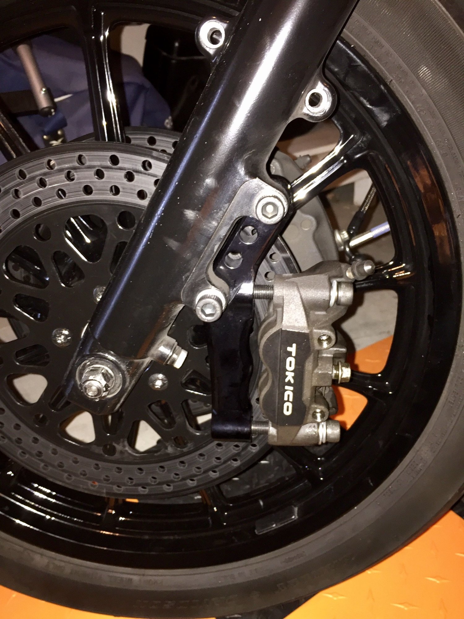 Tokico Caliper Swap, Done! Page 5 Harley Davidson Forums