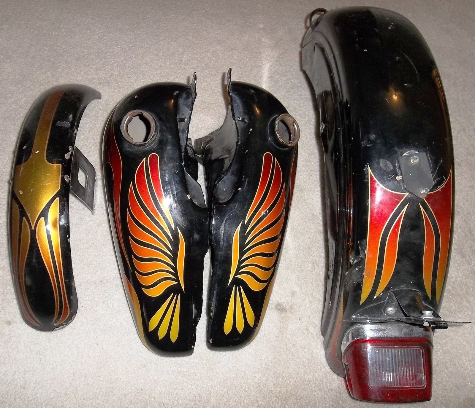 1981 Limited Edition FXEF Paint Set Harley Davidson Forums
