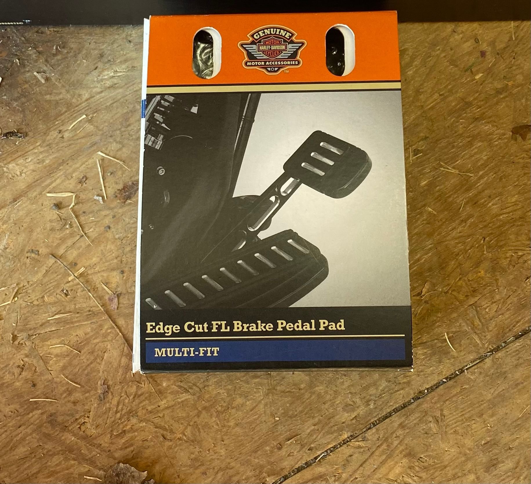Edge Cut Rear Brake Pedal Pad Harley Davidson Forums