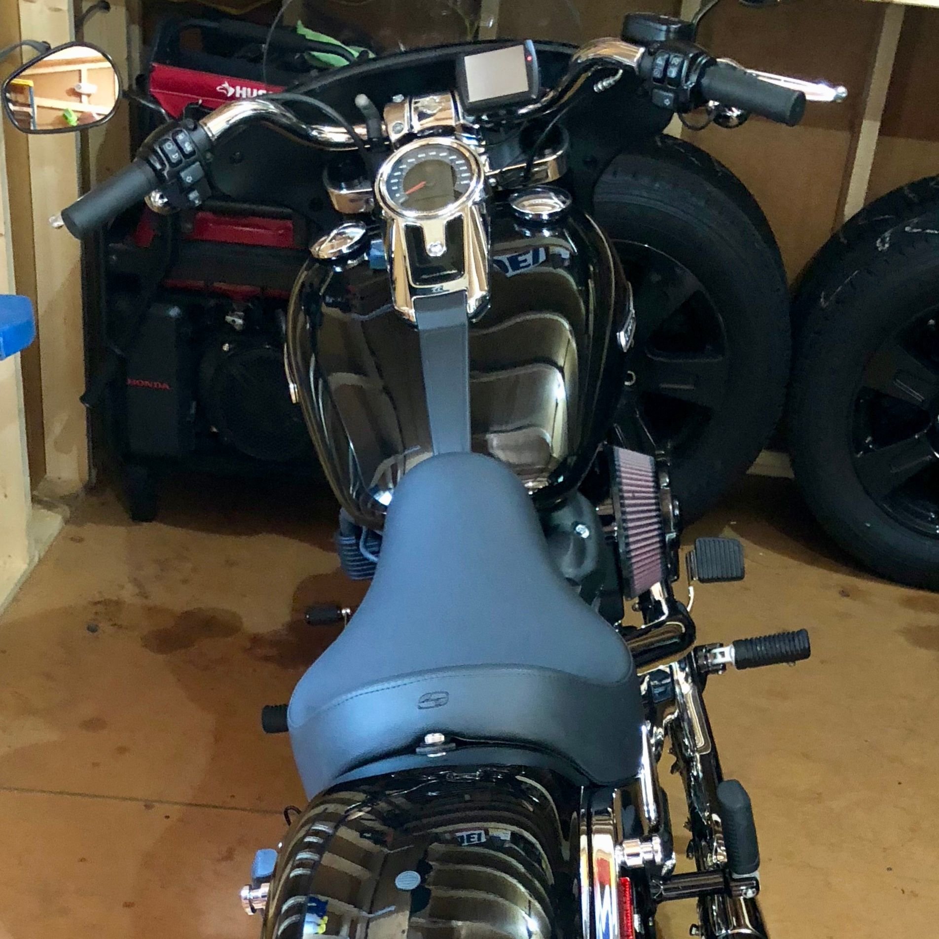 Sport Glide seat options/reviews Page 2 Harley Davidson Forums