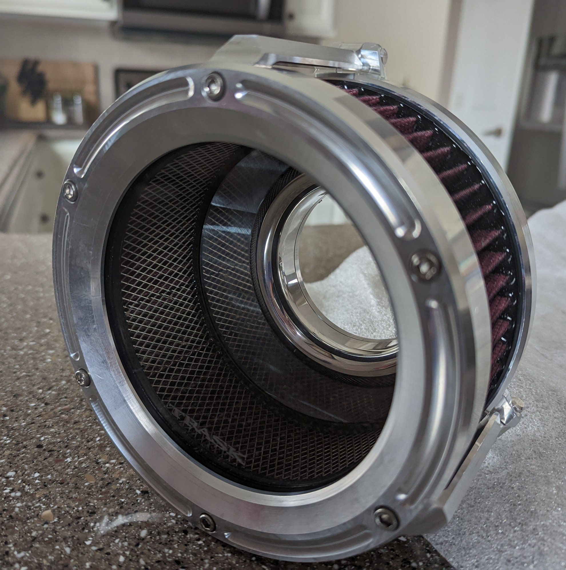 Trask Assault air cleaner M8 Harley Davidson Forums