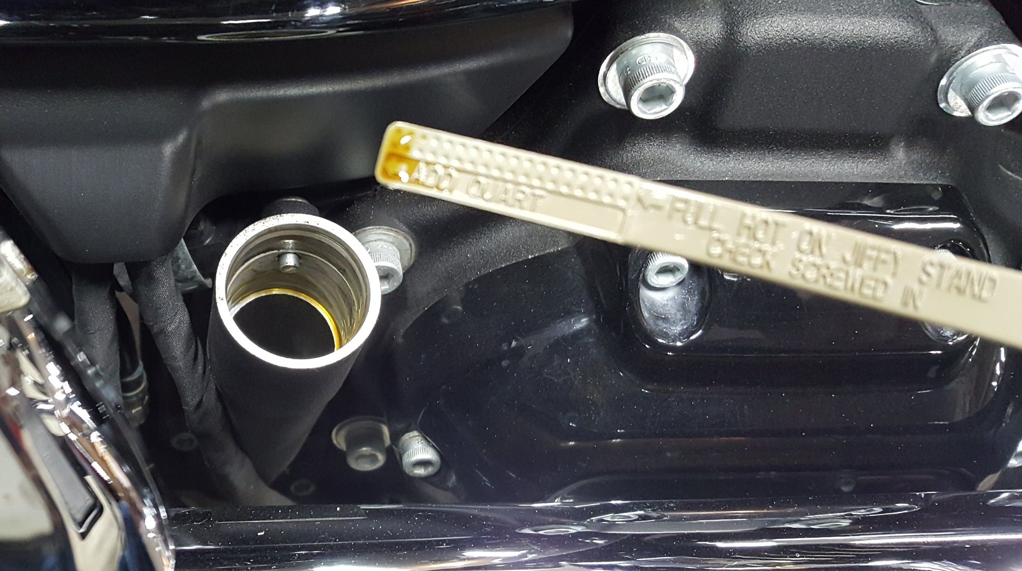 18+ Softail Oil Level 114 engine Harley Davidson Forums